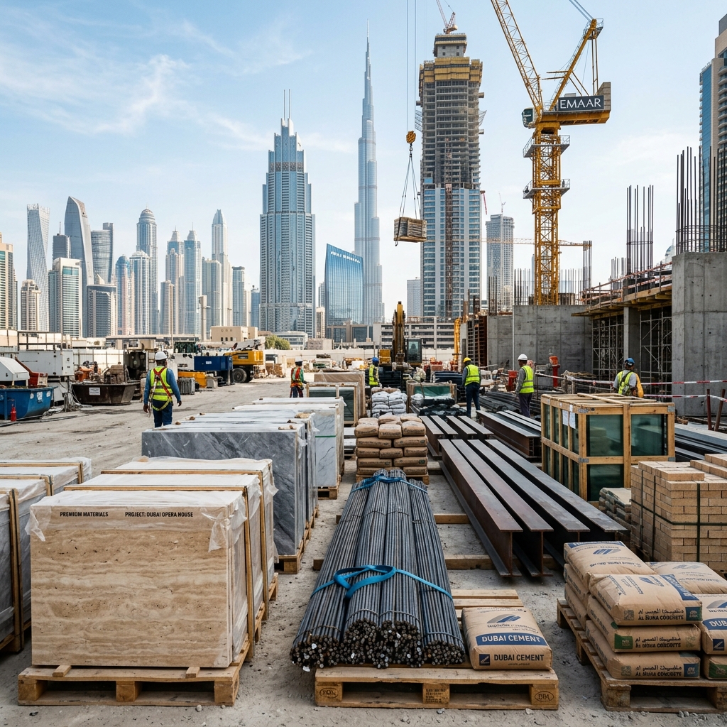 Dubai Architecture and Materials