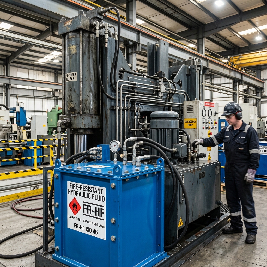 Fire-Resistant Hydraulic Fluids